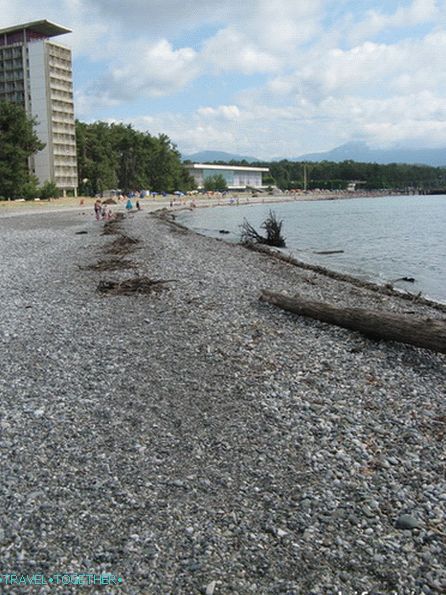 Abházia. Pitsunda.