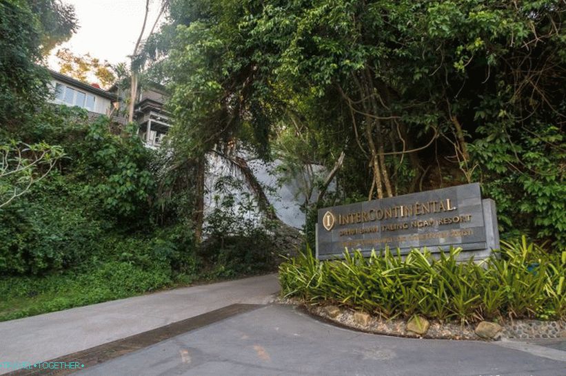 Légbár az InterContinental Hotelben - a legjobb hely, ahol a Samui naplementét találja meg
