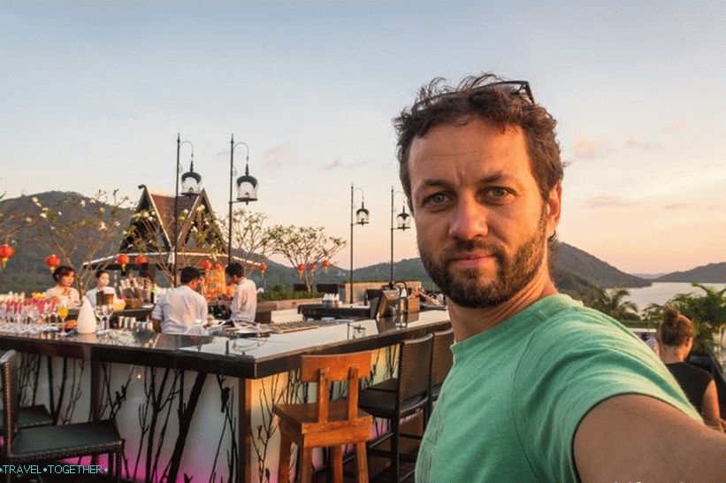 Légbár az InterContinental Hotelben - a legjobb hely, ahol a Samui naplementét találja meg