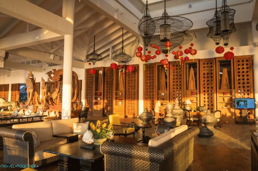 Légbár az InterContinental Hotelben - a legjobb hely, ahol a Samui naplementét találja meg