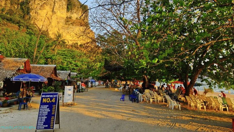 Ao Nang strandterület