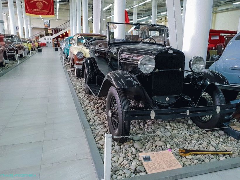 Avtomuzey Szocsiban, GAZ-A, a Ford engedélye alapján gyártva.