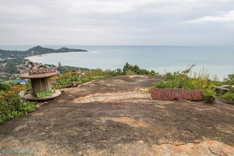 A legjobb megfigyelő fedélzet Samui-on