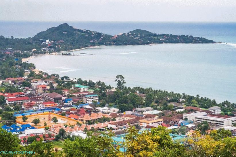 Lamai strand megtekintése