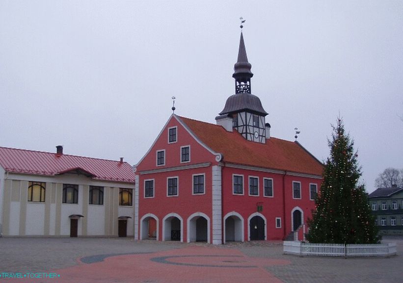 Bauska történelmi központja