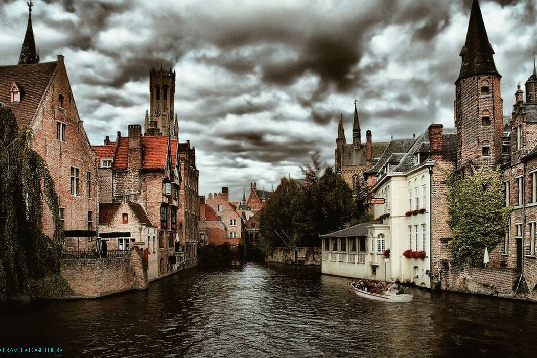 Brugge csatornái