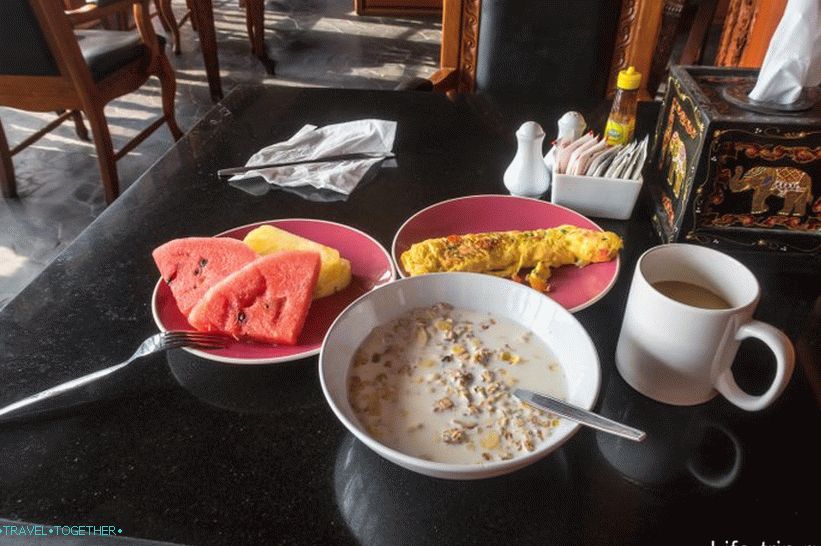 My breakfast
