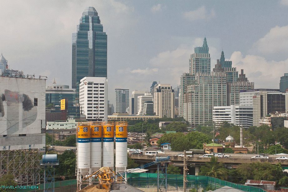 Felhőkarcolók Bangkokban
