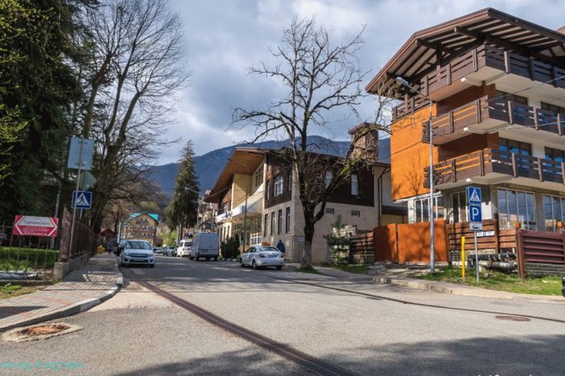 Settlement Krasnaya Polyana