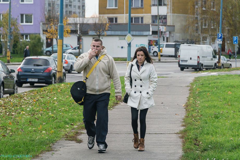 Pozsonyban élő emberek is a legelterjedtebbek