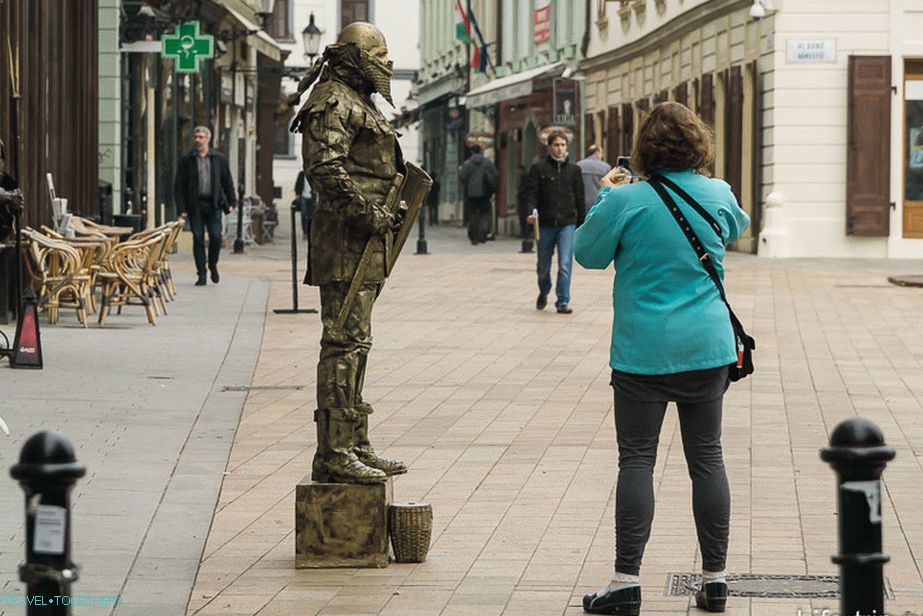 Mime az óvárosban