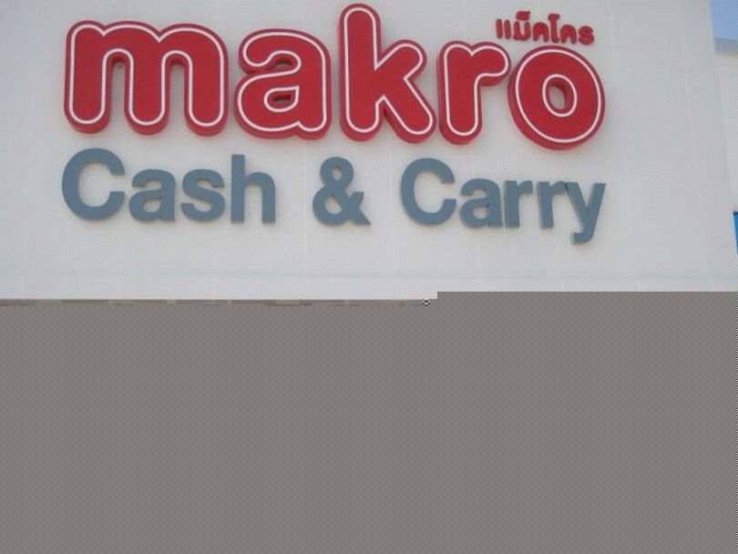 Macro szupermarket Thaiföldön