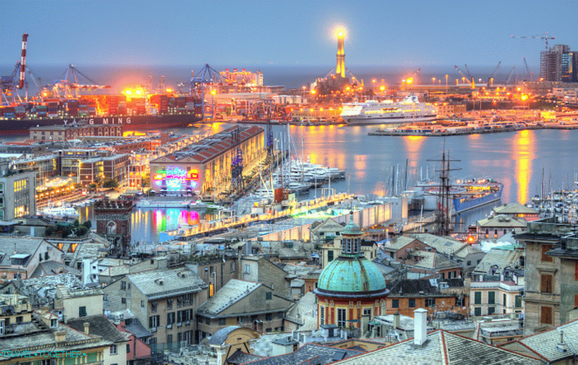 Genova kikötője