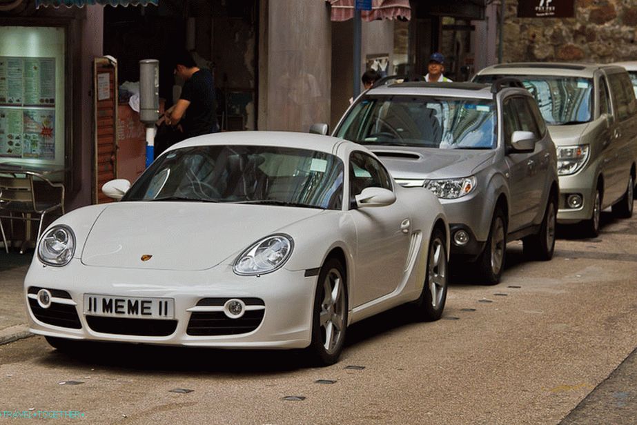 Porsche mindig az utcán található