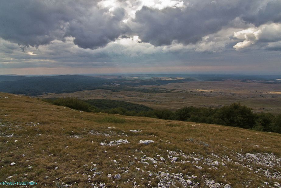 Kilátás a Kara-Tau-ból