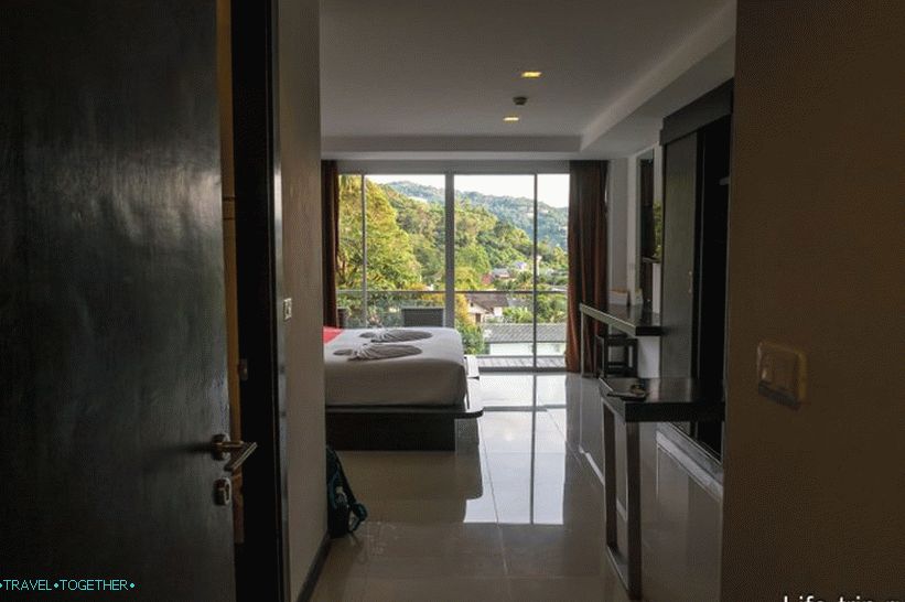 A szobám, szálloda a Kata Phuket strandján