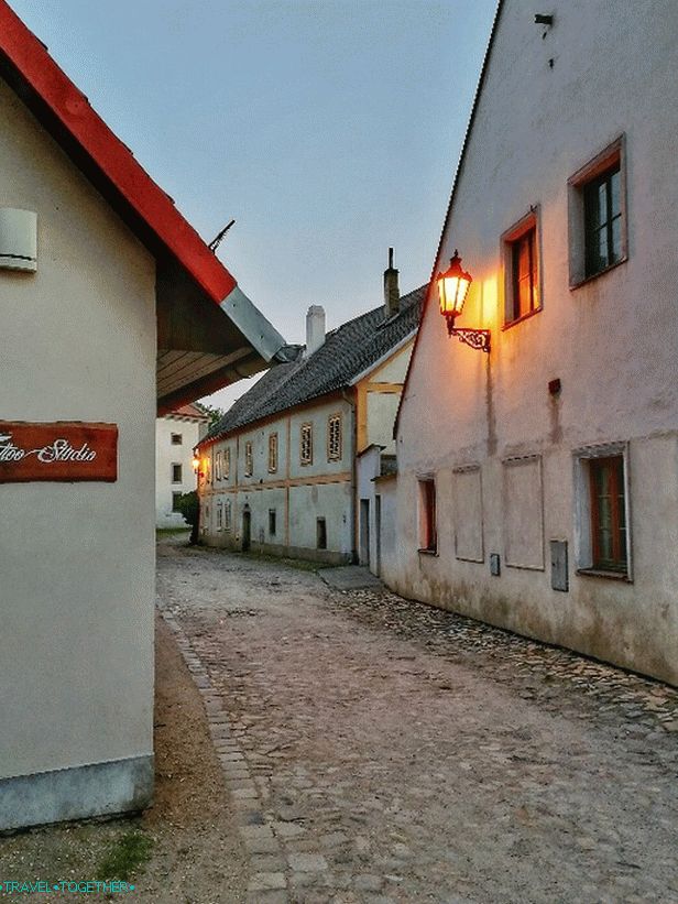 Jindrichuv Hradec utcái