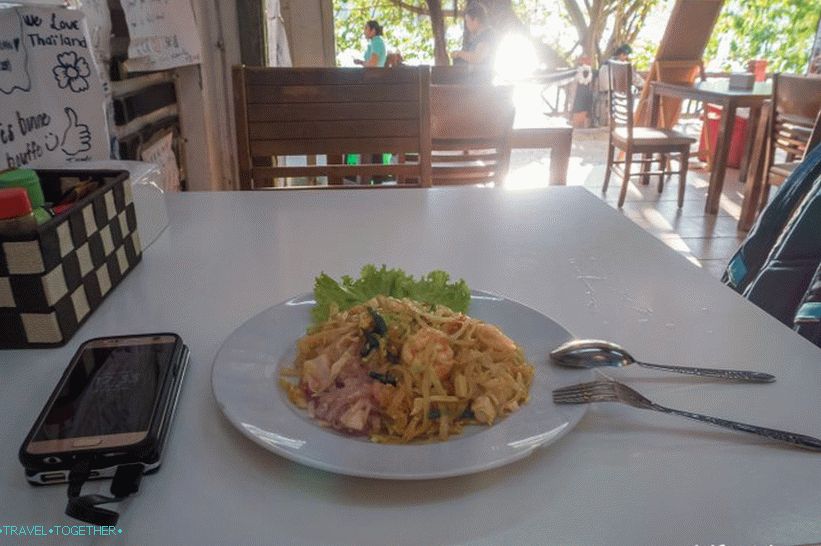 Cafe köszönöm a Phi Phi-t - az egyik legjobb a tayfudommal