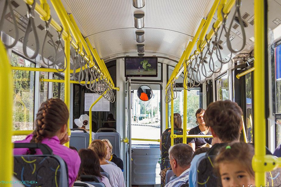 Trolleybus Simferopol-Yalta