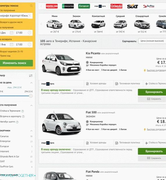 Az Economybookings árak 18 euróból indulnak, de ez interrent