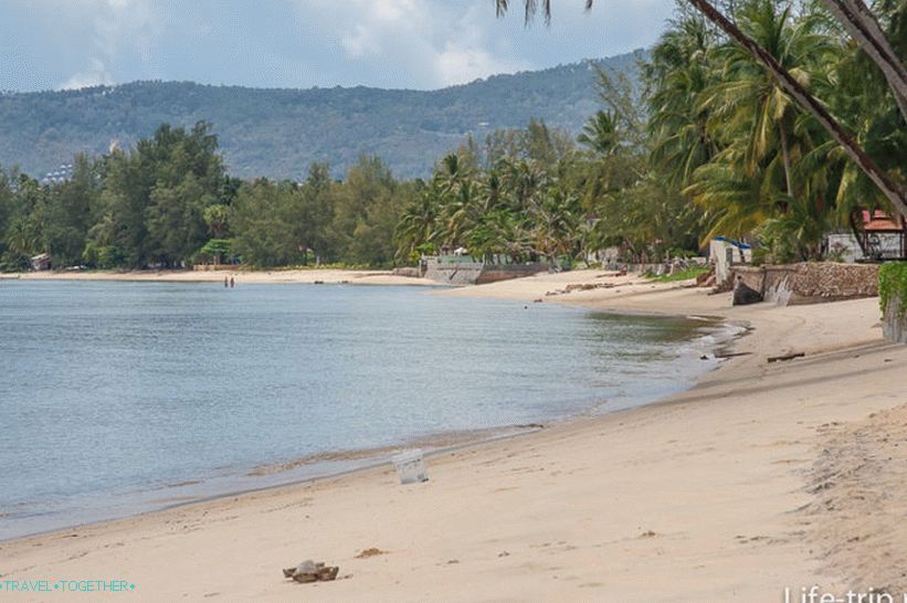 Lipa Noi, a legjobb strand a Samui nyugati részén.