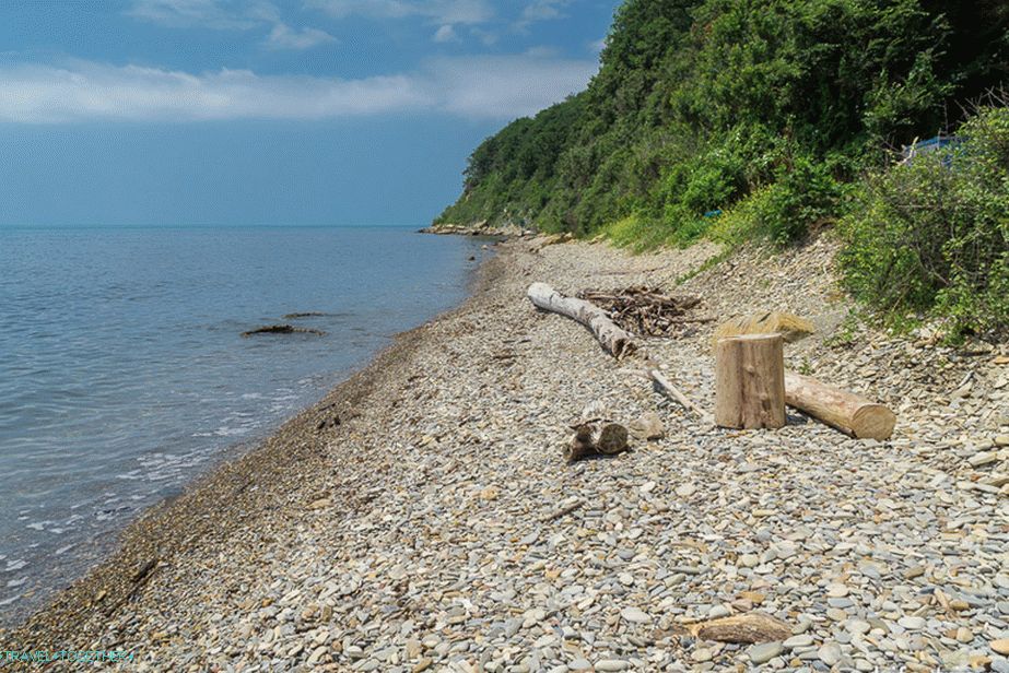 Wild beach Lermontovóban