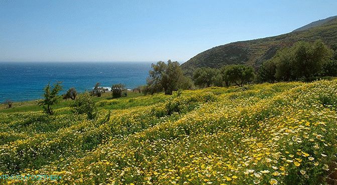 tavasz Krétán Görögországban