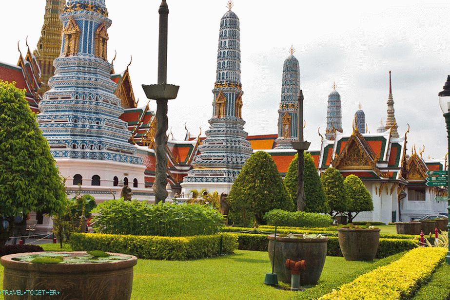 Királyi palota Bangkokban