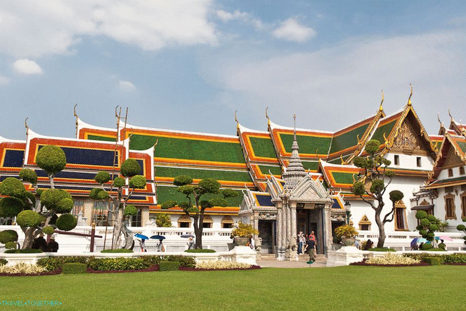 Királyi palota Bangkokban