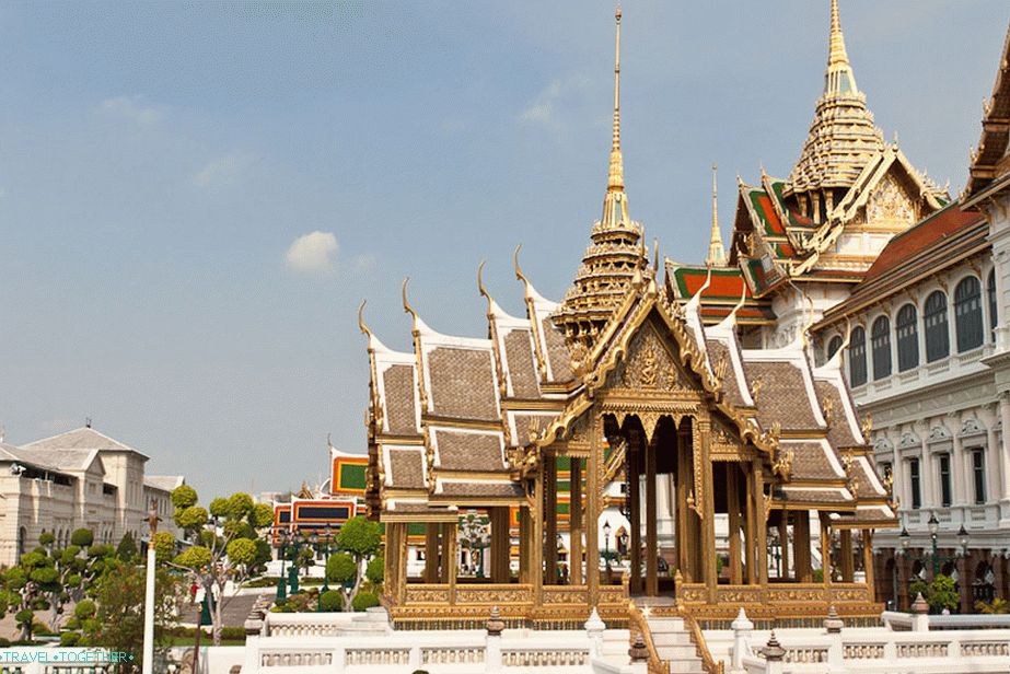 Királyi palota Bangkokban