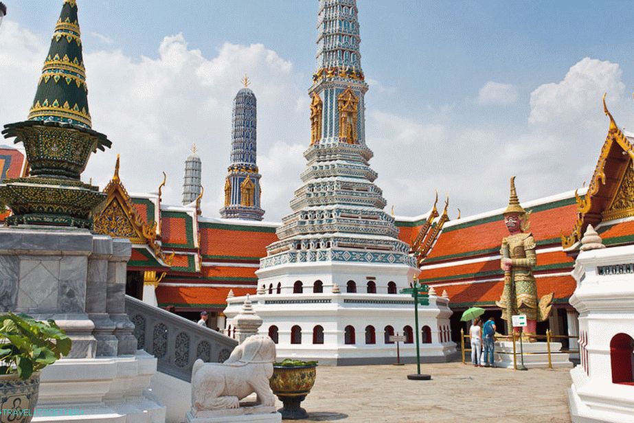 Királyi palota Bangkokban