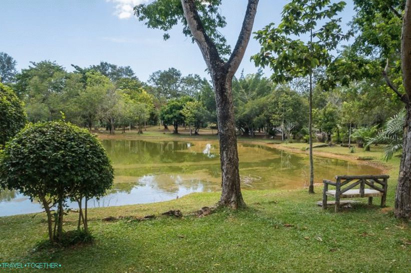 Royal Park (Rama IX Park) - az egyetlen park Phuketben
