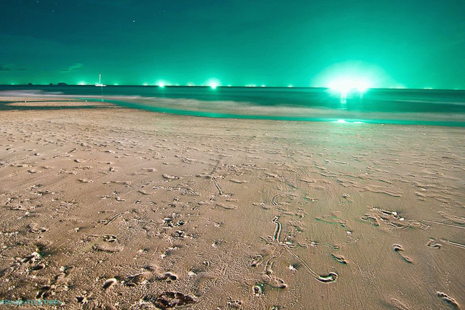 Tájkép a Koh Chang szigetén Thaiföldön
