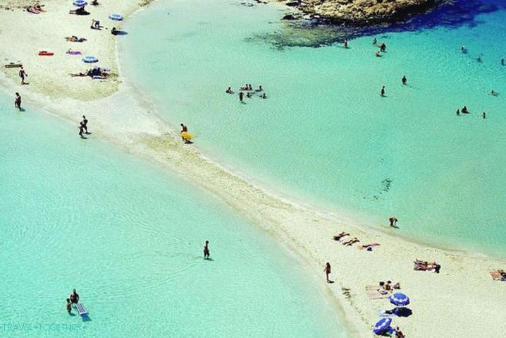 Ciprus, Ayia Napa strand