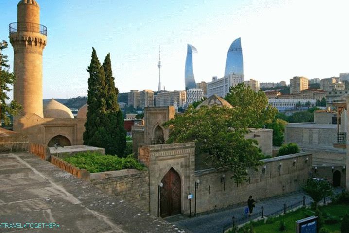 Azerbajdzsán, Shirvanshah-palota Bakuban