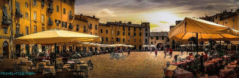 Lucca, a régi város