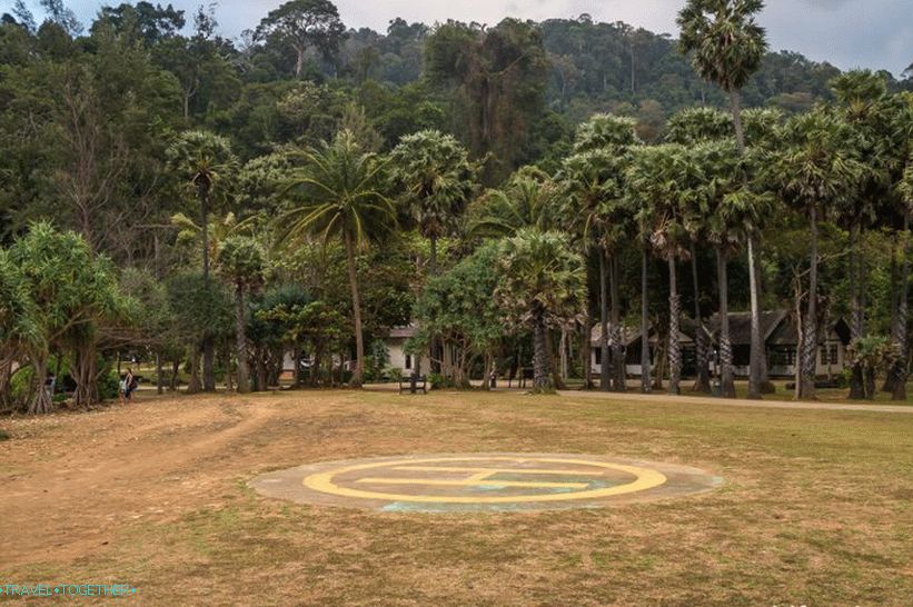 A Koh Lanta-i világítótorony és a nat park