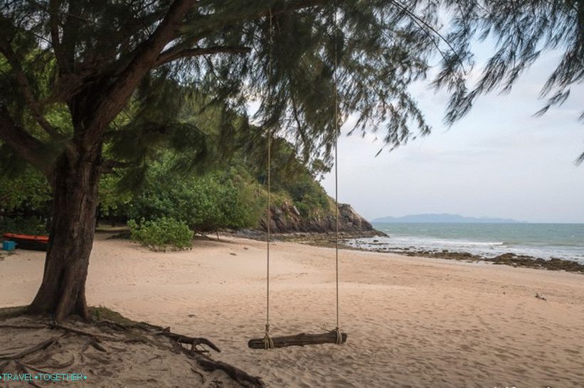 A Koh Lanta-i világítótorony és a nat park