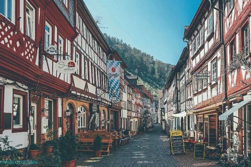 Miltenberg utcái