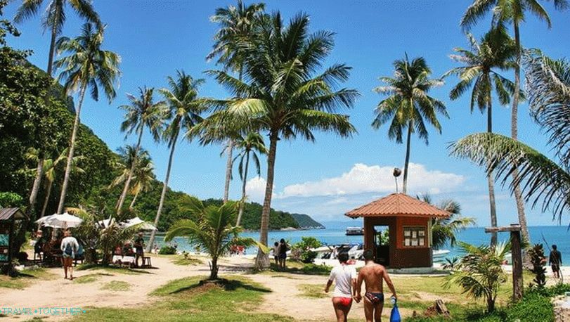 Ungtong tengeri park - Wua Talap-sziget