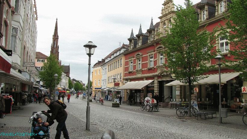 Offenburg utcái