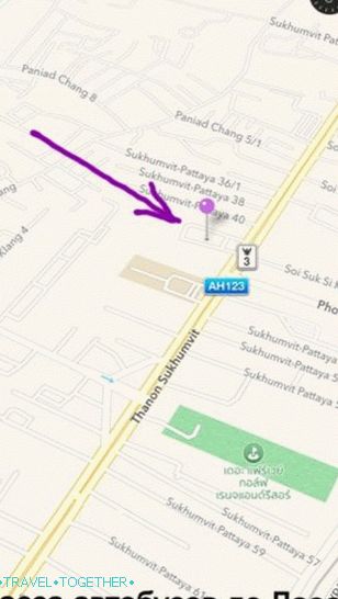 407-es buszok elhelyezkedése