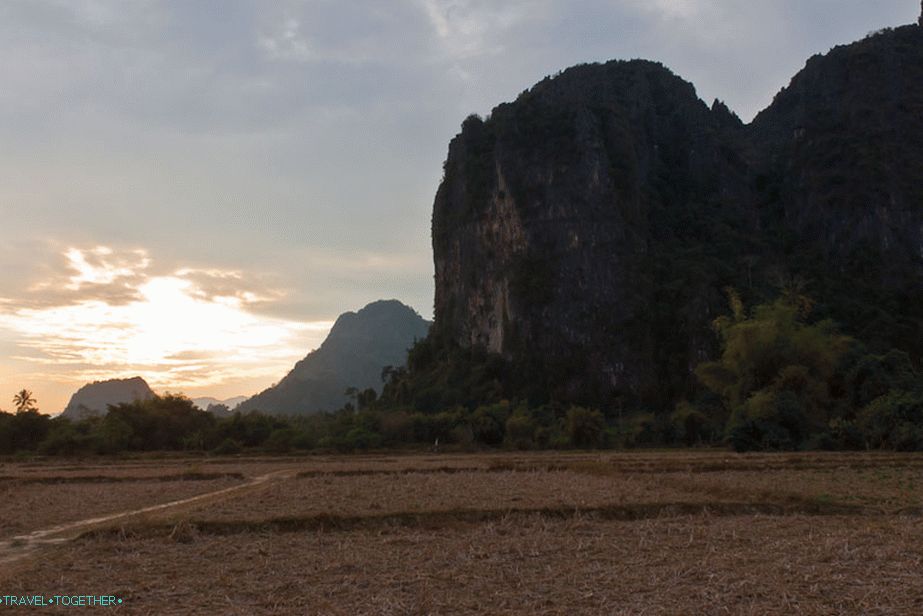Wang Vieng környéke