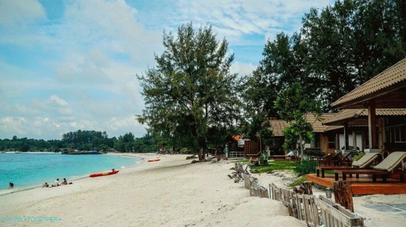 Pattaya strand a Koh Lipe-en