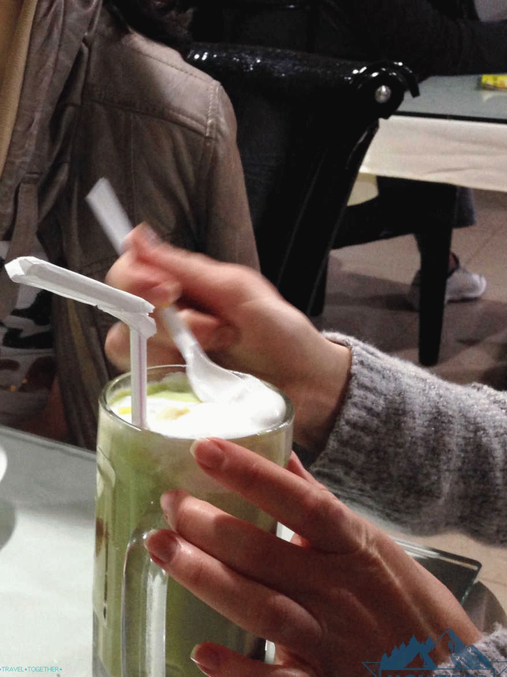 Juice avokádóval az Egyesült Arab Emírségekben