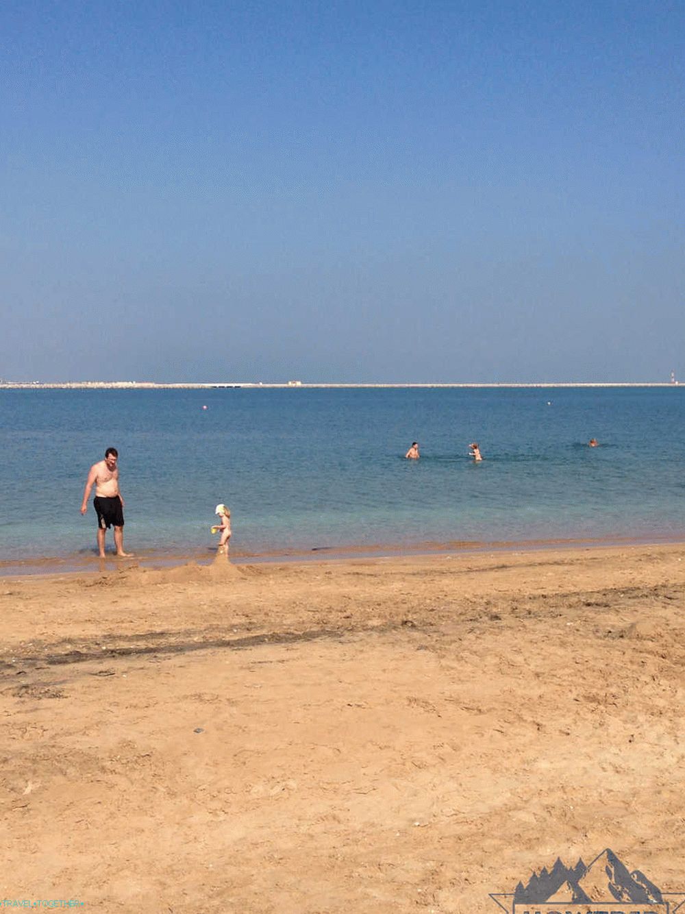 Strand az Egyesült Arab Emírségekben