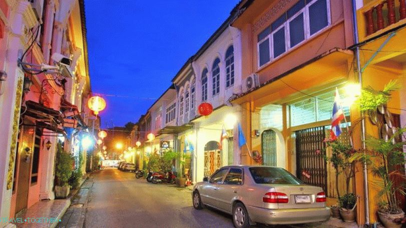 Soi Romanee utca Phuket városában