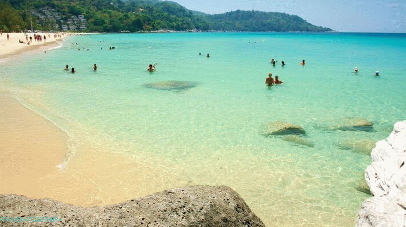 Kata Noi strand Phuketben