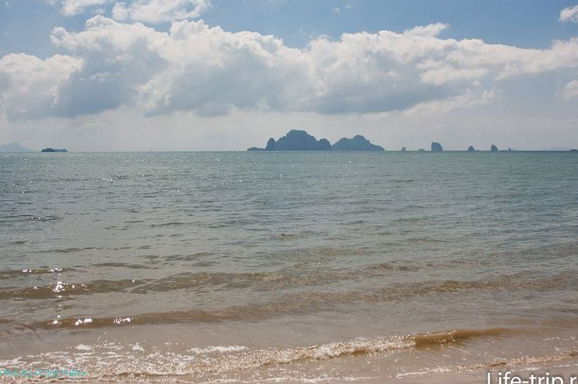 A Krabi-i Pan Beach hosszú és teljesen vad