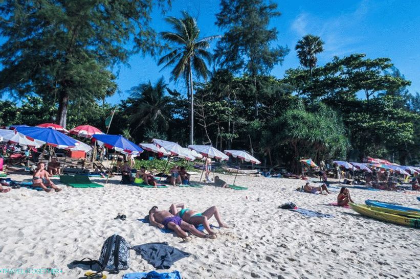 Yanui Beach egy félreeső strand Phuket déli részén